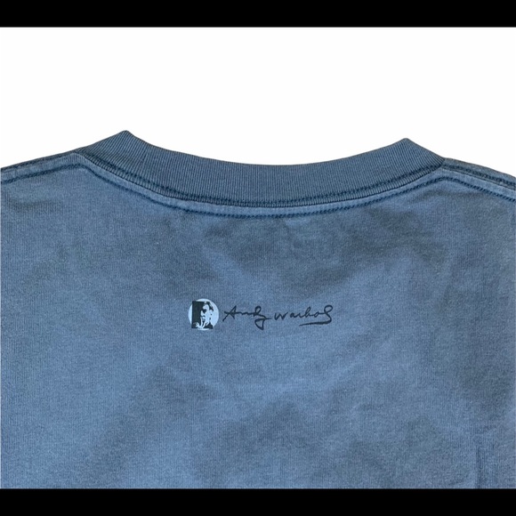 Uniqlo Andy Warhol Kosuke Kawamura Grey Tshirt - Picture 5 of 5
